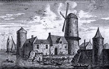 Afbeelding van Gennep rond 1700